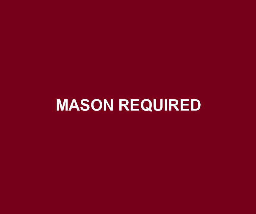 MASON REQUIRED