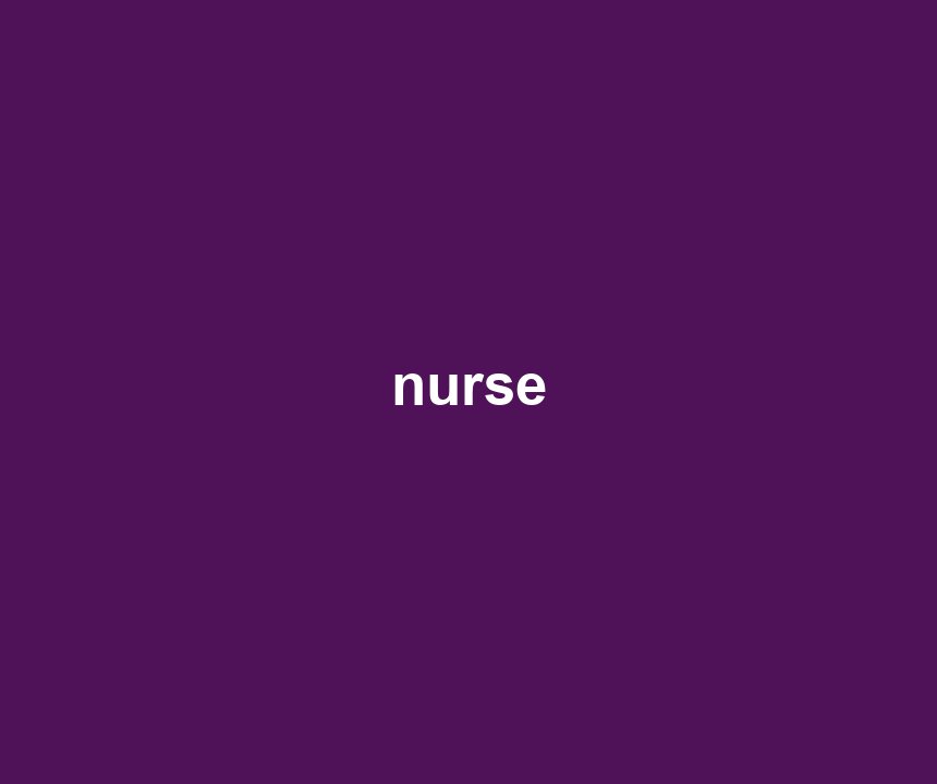 nurse