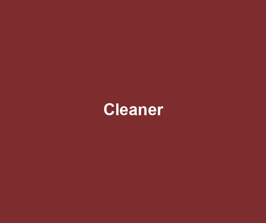 Cleaner