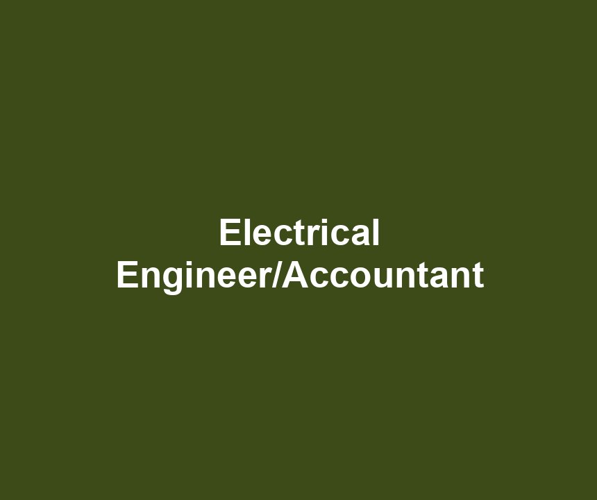 Electrical Engineer/Accountant