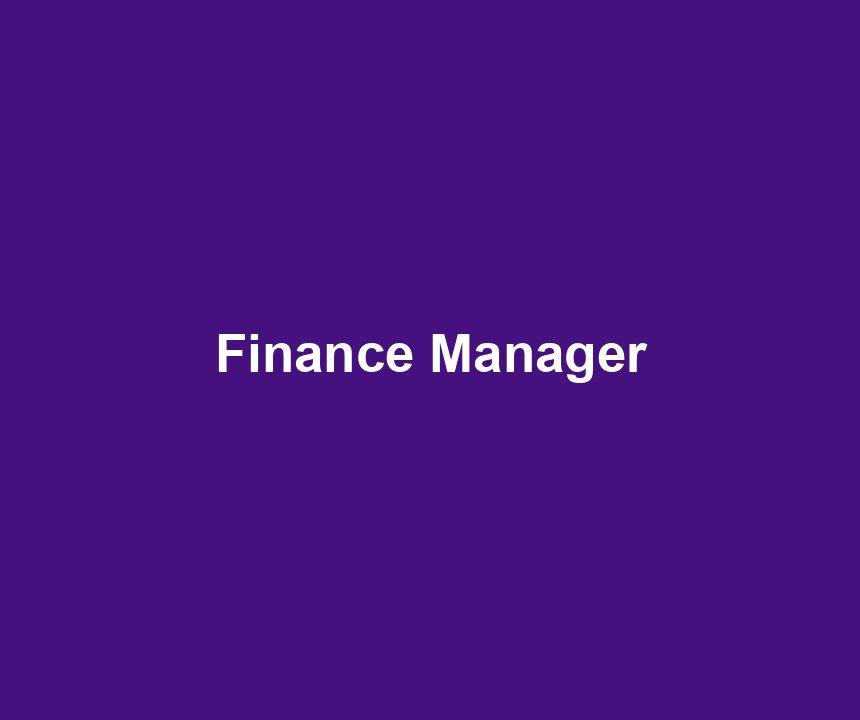 Finance Manager