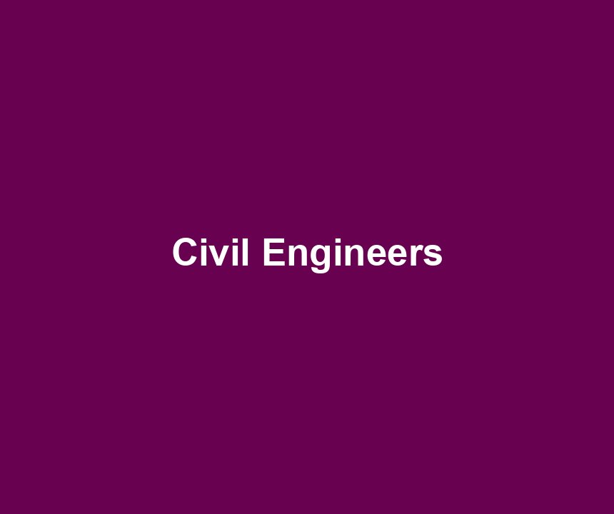 Civil Engineers