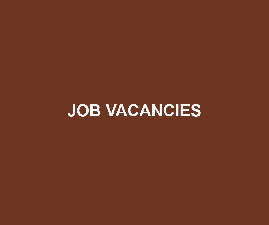 JOB VACANCIES
