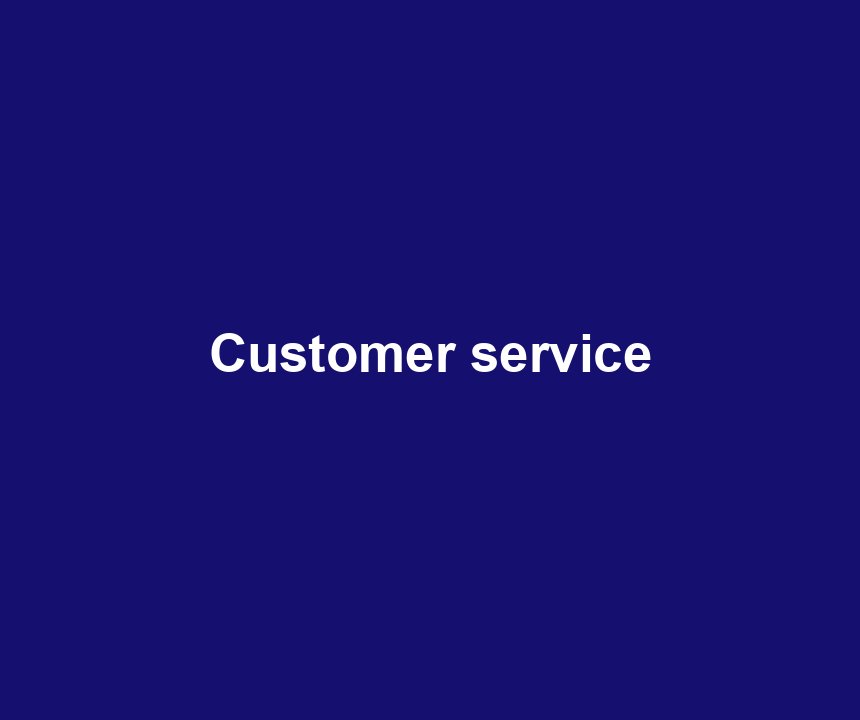 Customer service