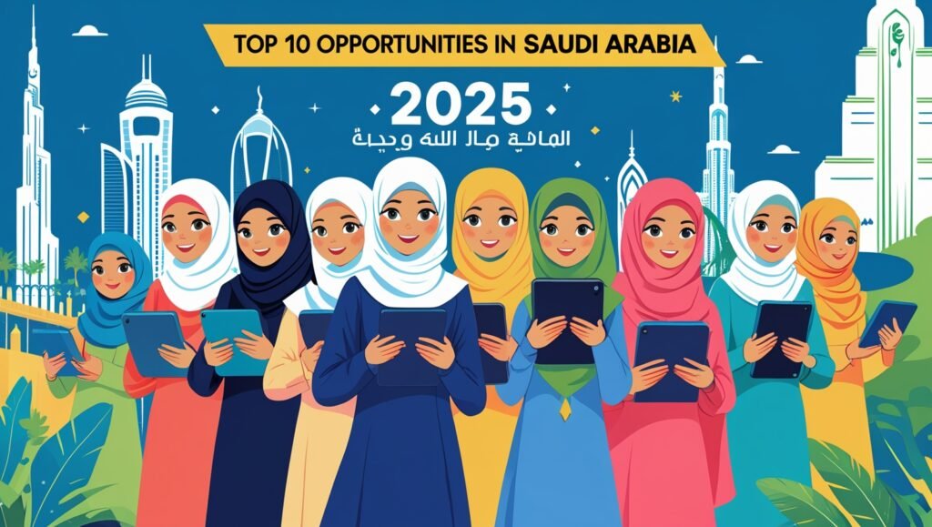 Top 10 Job opportunities in Saudi Arab 2025