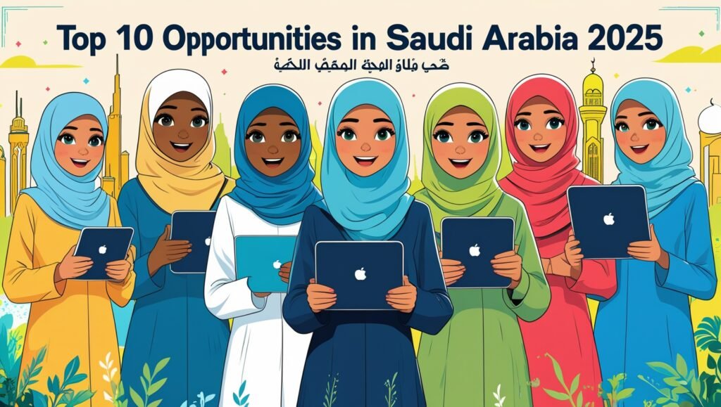 Top 10 Job opportunities in Saudi Arab 2025