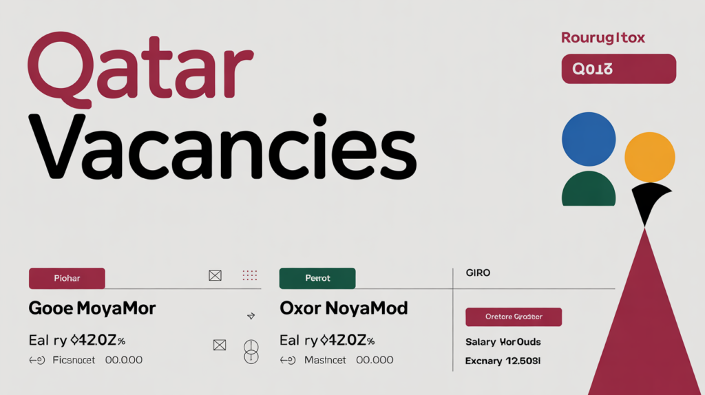Qatar Vacancy – Latest Job Opportunities in Qatar 2025 Qatar Vacancy – Latest Job Opportunities in Qatar 2025
