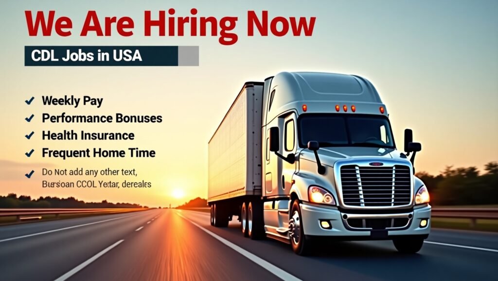 Best CDL Jobs in USA – A Complete Guide to Truck Driving Careers